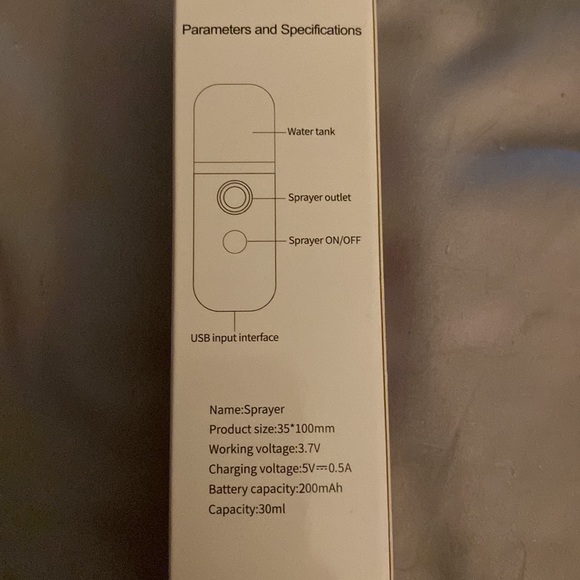 NIB Beauty Society Nano Mist Sprayer - Picture 4 of 7